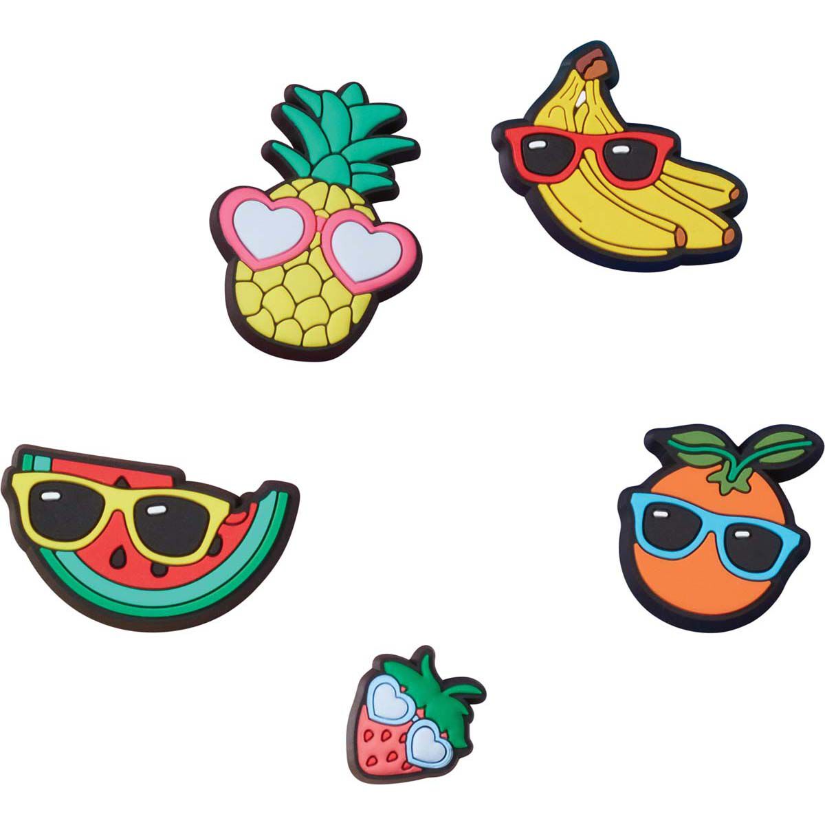 Crocs Jibbitz&trade; Cute Fruit with Sunnies 5 Pack, , bcf_hi-res