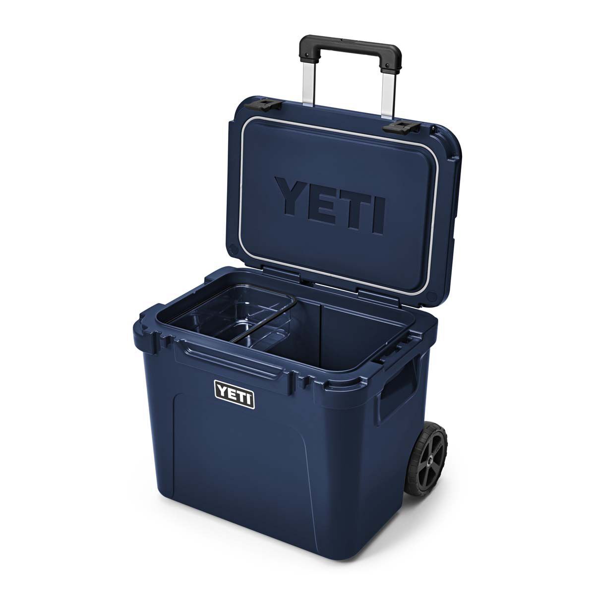 YETI&reg; Roadie&reg; 60 Wheeled Hard Cooler Navy, Navy, bcf_hi-res