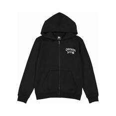 Quiksilver Youth Fleece Zip Hoodie, Black, bcf_hi-res