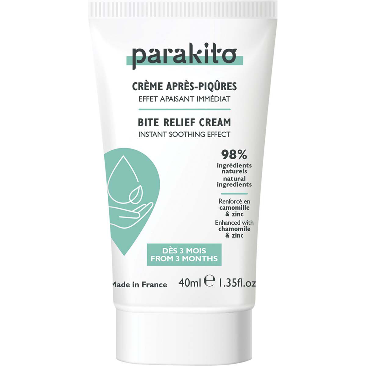 Para'kito Bite Relief Cream 40ml, , bcf_hi-res