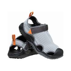 Crocs Men's Swiftwater Deck Sandals, Mirage, bcf_hi-res