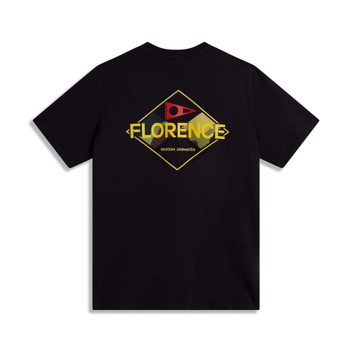 Florence Men&rsquo;s Camo Logo Short Sleeve Tee Black S, Black, bcf_hi-res