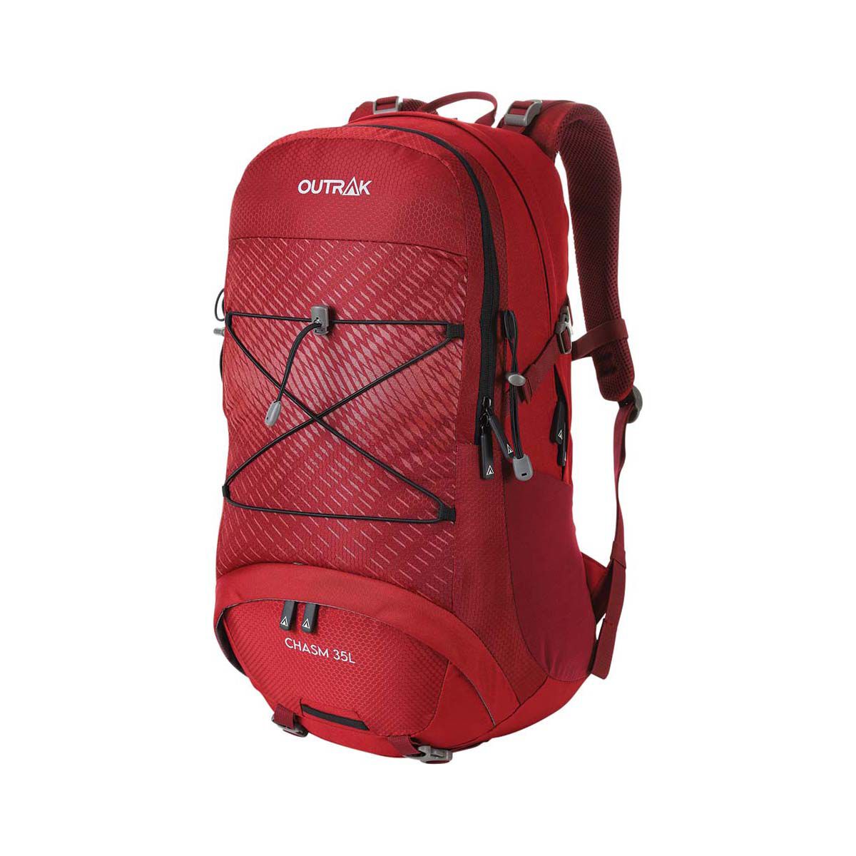 OUTRAK Chasm Backpack 35L Burgundy, Burgundy, bcf_hi-res