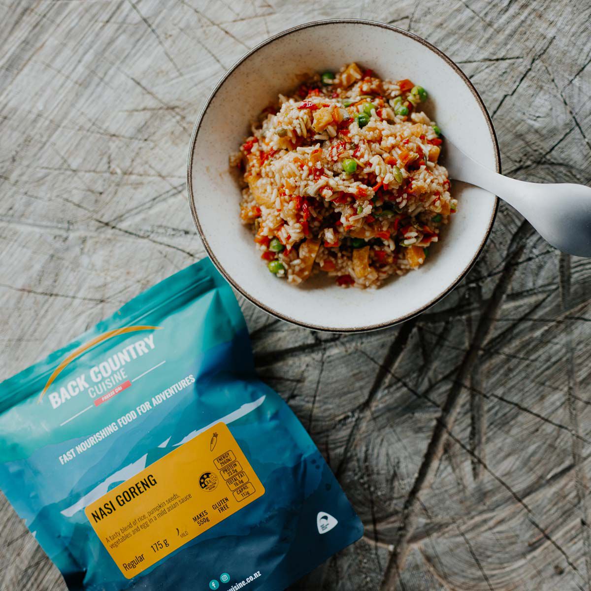 Back Country Cuisine Freeze Dried Nasi Goreng 1 Serve, , bcf_hi-res