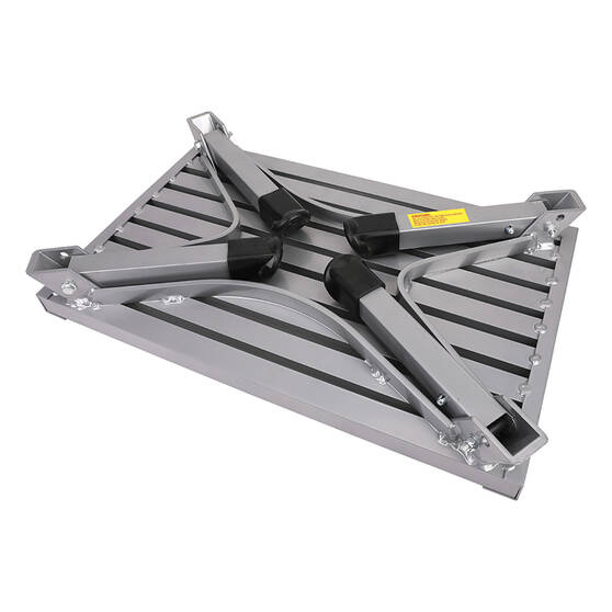 Wanderer Large Aluminium Folding Caravan Step, , bcf_hi-res