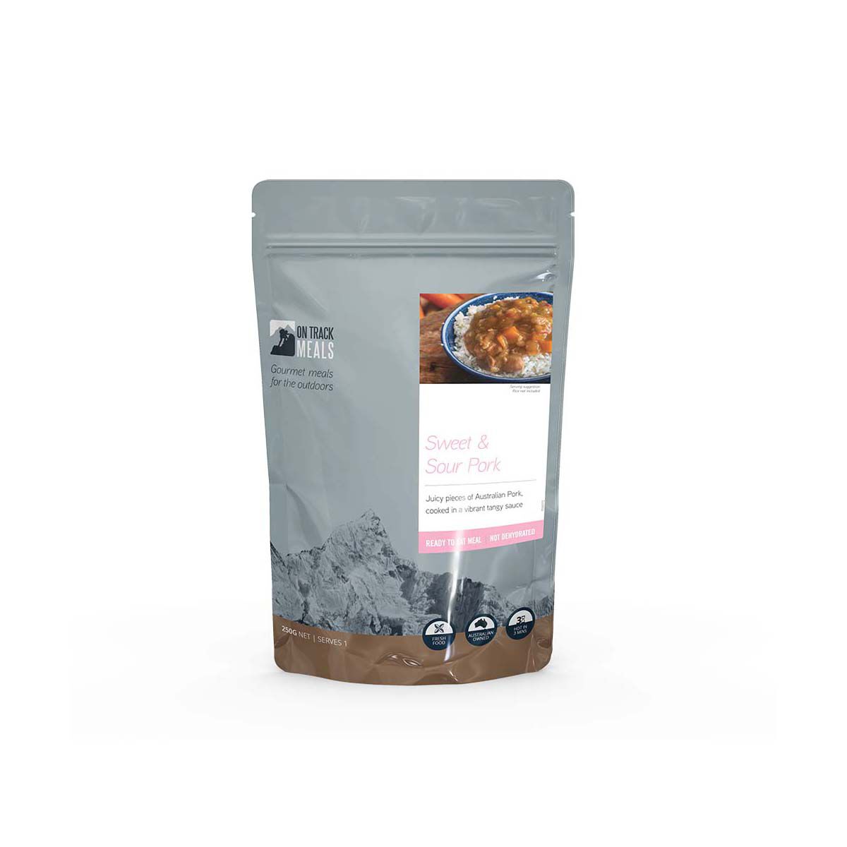 On Track Meals Sweet & Sour Pork 250g, , bcf_hi-res