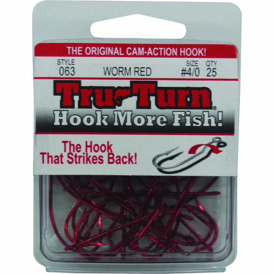 Tru Turn 63 Hooks 4 / 0 25 Pack
