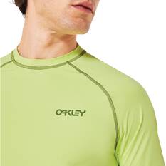 Oakley Men’s Fingerprint Rashie, Light Green, bcf_hi-res