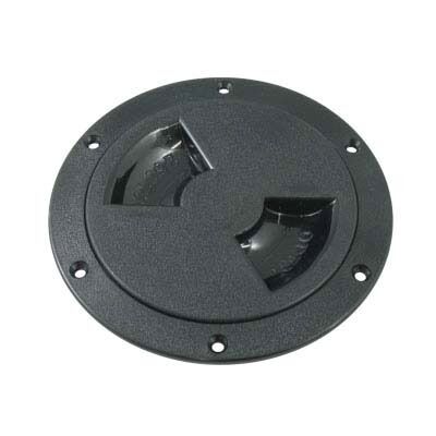 Bowline Inspection Port 150mm Black 150mm, Black, bcf_hi-res