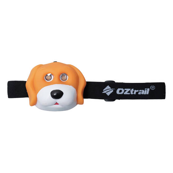 OZtrail Kids Character LED Headlamp Dog, Dog, bcf_hi-res