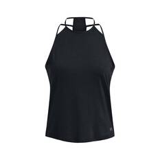 Under Armour Women’s Iso-Chill Strappy Tank, Black, bcf_hi-res