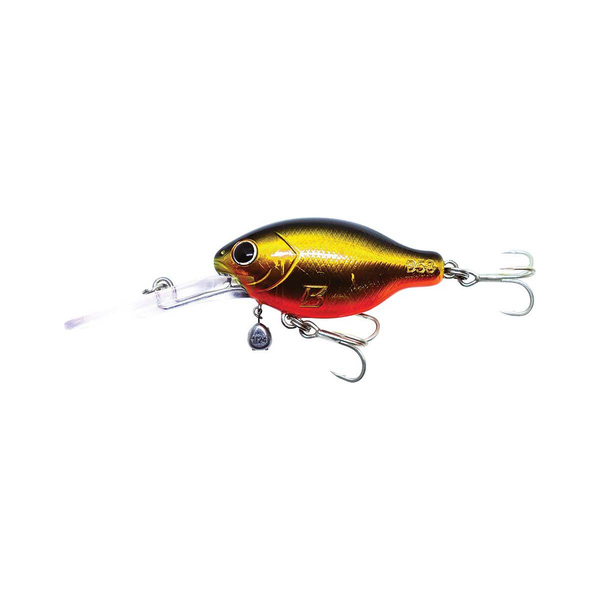 Barambah Deton8or Hard Body Lure 58mm Gold, Gold, bcf_hi-res