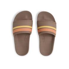 Quiksilver Women’s Sunset Sunrise Slides Tan 6, Tan, bcf_hi-res