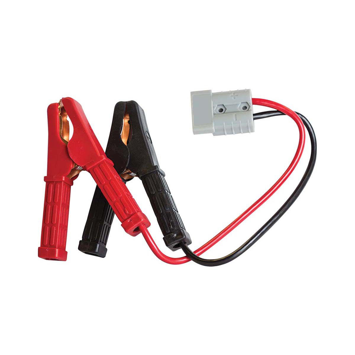 KT Cables 50A Heavy Duty Connector To Battery Clamps 30cm, , bcf_hi-res