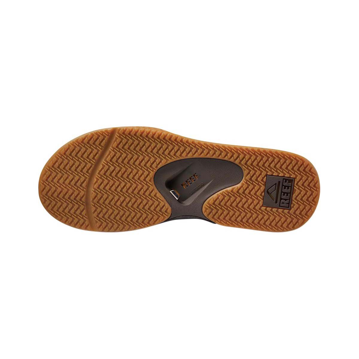 REEF Men&rsquo;s Fanning Thongs, Brown/Gum, bcf_hi-res