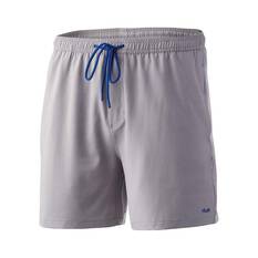 Huk Men's Pursuit Volley Swim Shorts Overcast Grey S, Overcast Grey, bcf_hi-res