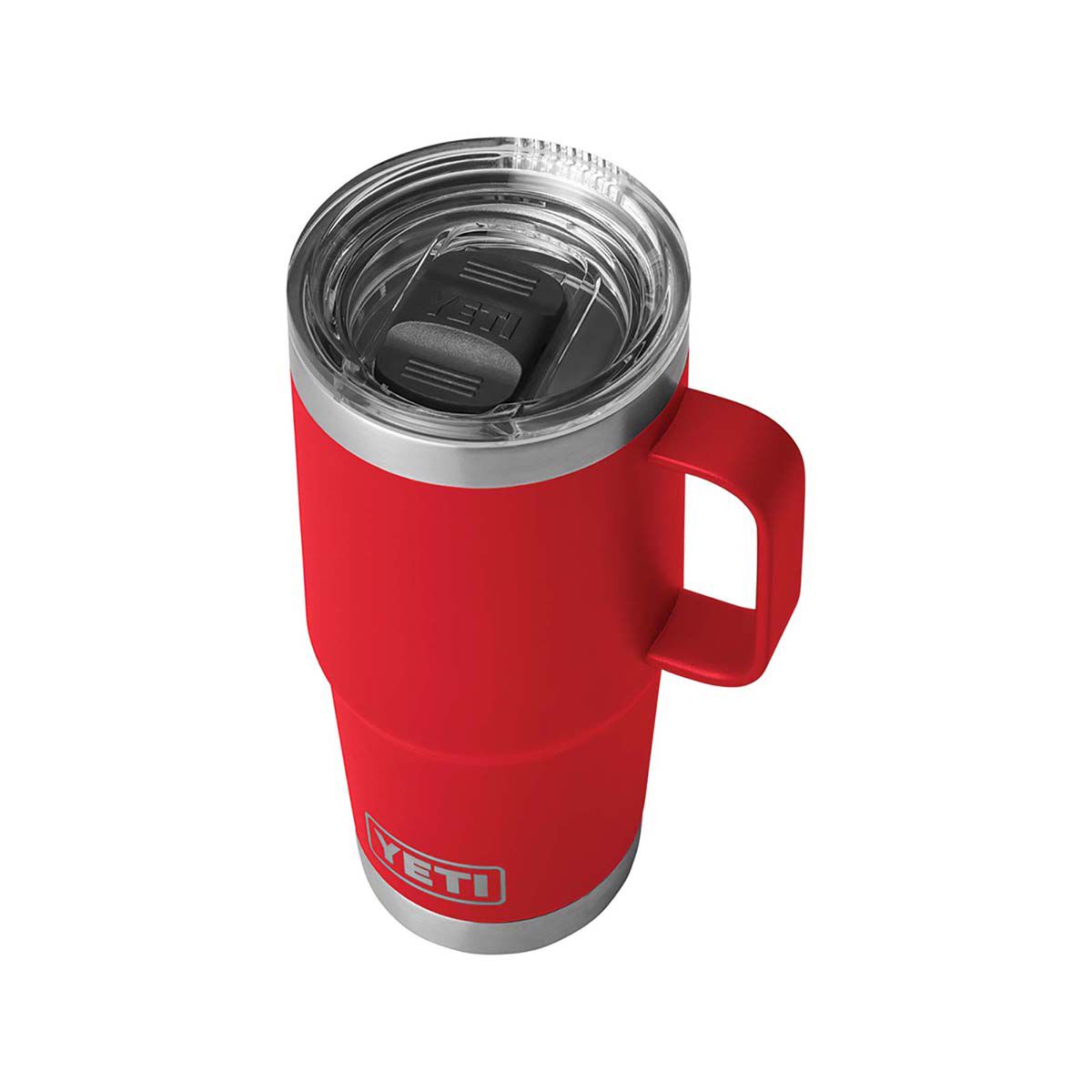 YETI&reg; Rambler&reg; Travel Mug 20 oz (591ml) with Stronghold&trade; Lid Rescue Red, Rescue Red, bcf_hi-res