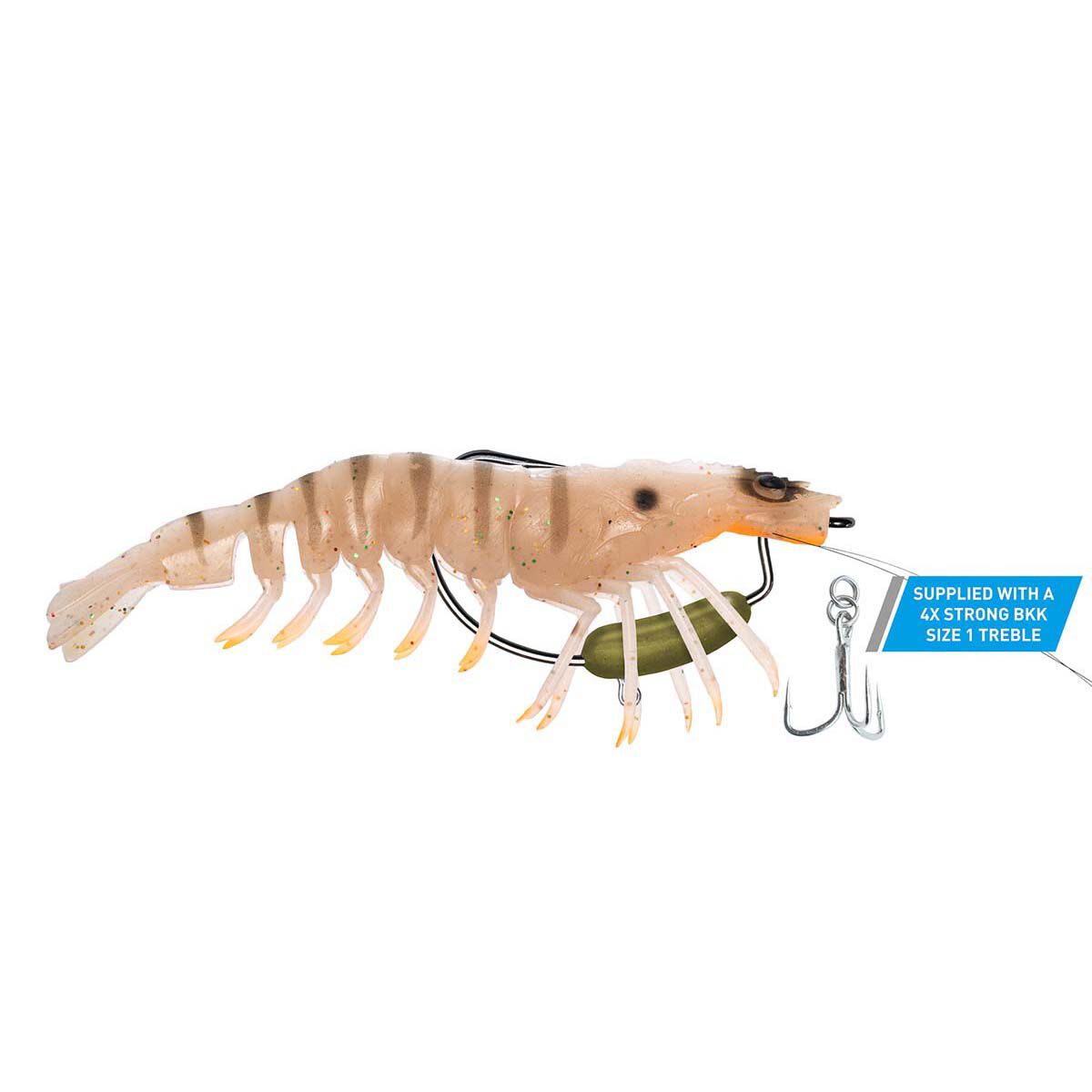 Chasebait Flick Prawn Heavy Lure 180mm Brown Tiger, Brown Tiger, bcf_hi-res