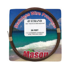 Mason 49 Strand Leader Wire 30ft, , bcf_hi-res
