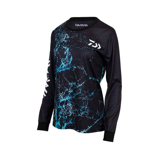 Daiwa Women’s Storm Crew Neck Fishing Shirt, , bcf_hi-res