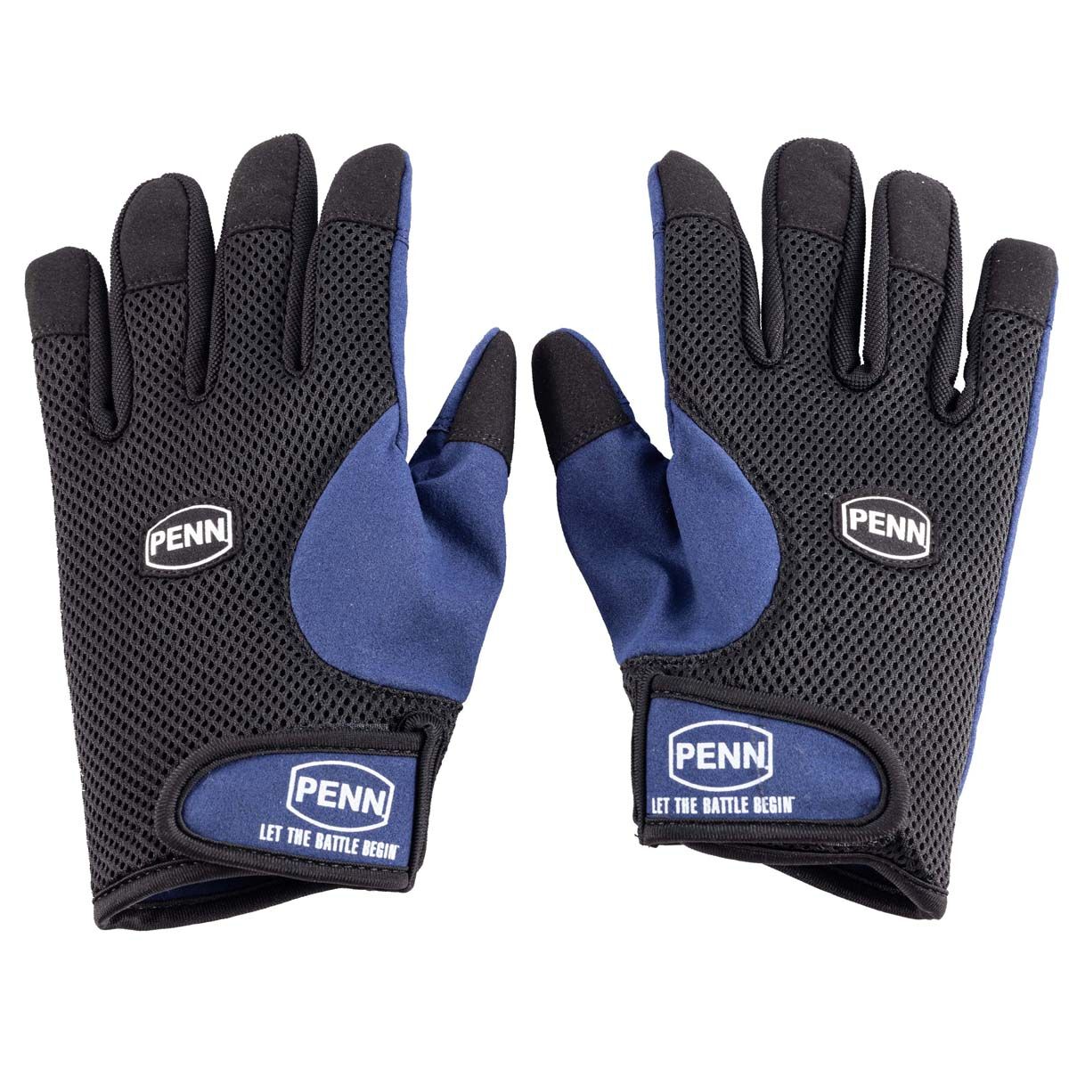 Penn Saltwater Casting Gloves Blue Blue M BCF