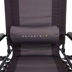 Wanderer Lightweight Reclining Lounger 130kg, , bcf_hi-res