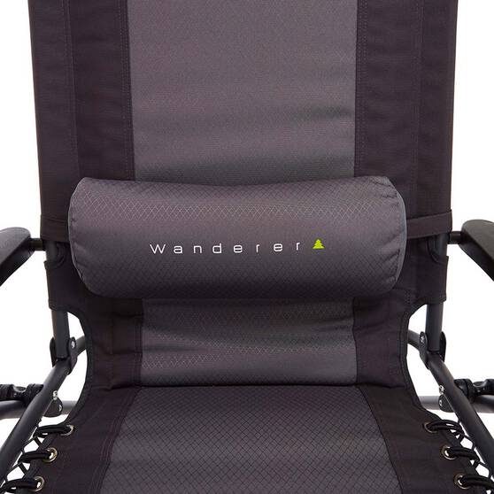 Wanderer Lightweight Reclining Lounger 130kg, , bcf_hi-res
