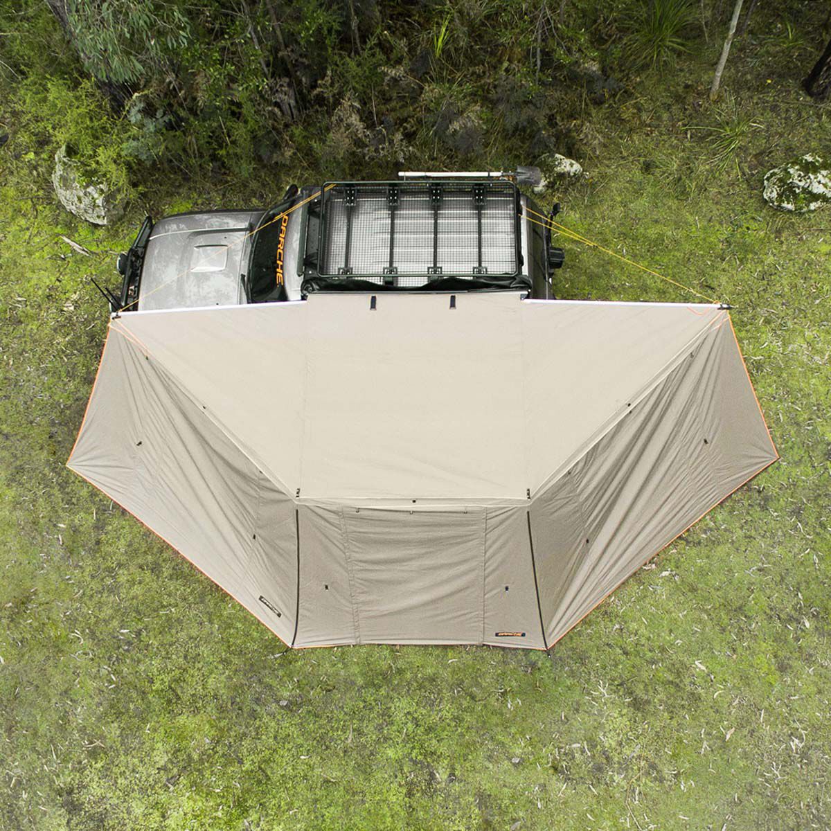 香川裕亮DARCHE　ECLIPSE180・ECLIPSE180WALL Rugged Outdoors | Darche Eclipse 180 Awning Wall Set - DARCHE