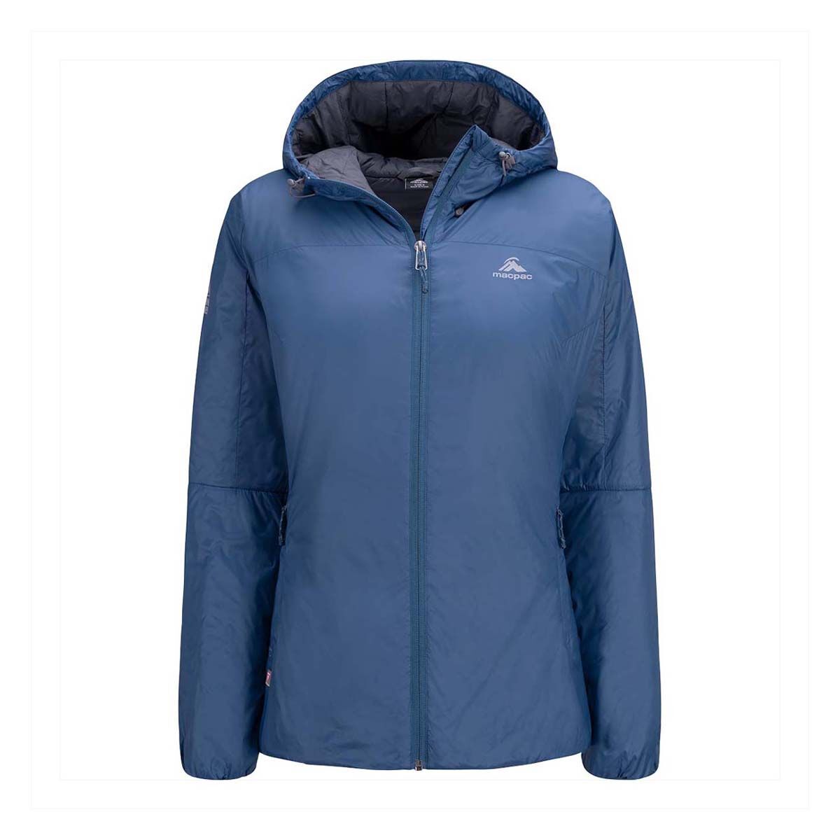Macpac Women's Pulsar Hooded Jacket V4 Blue Wing Teal 8, Blue Wing Teal, bcf_hi-res