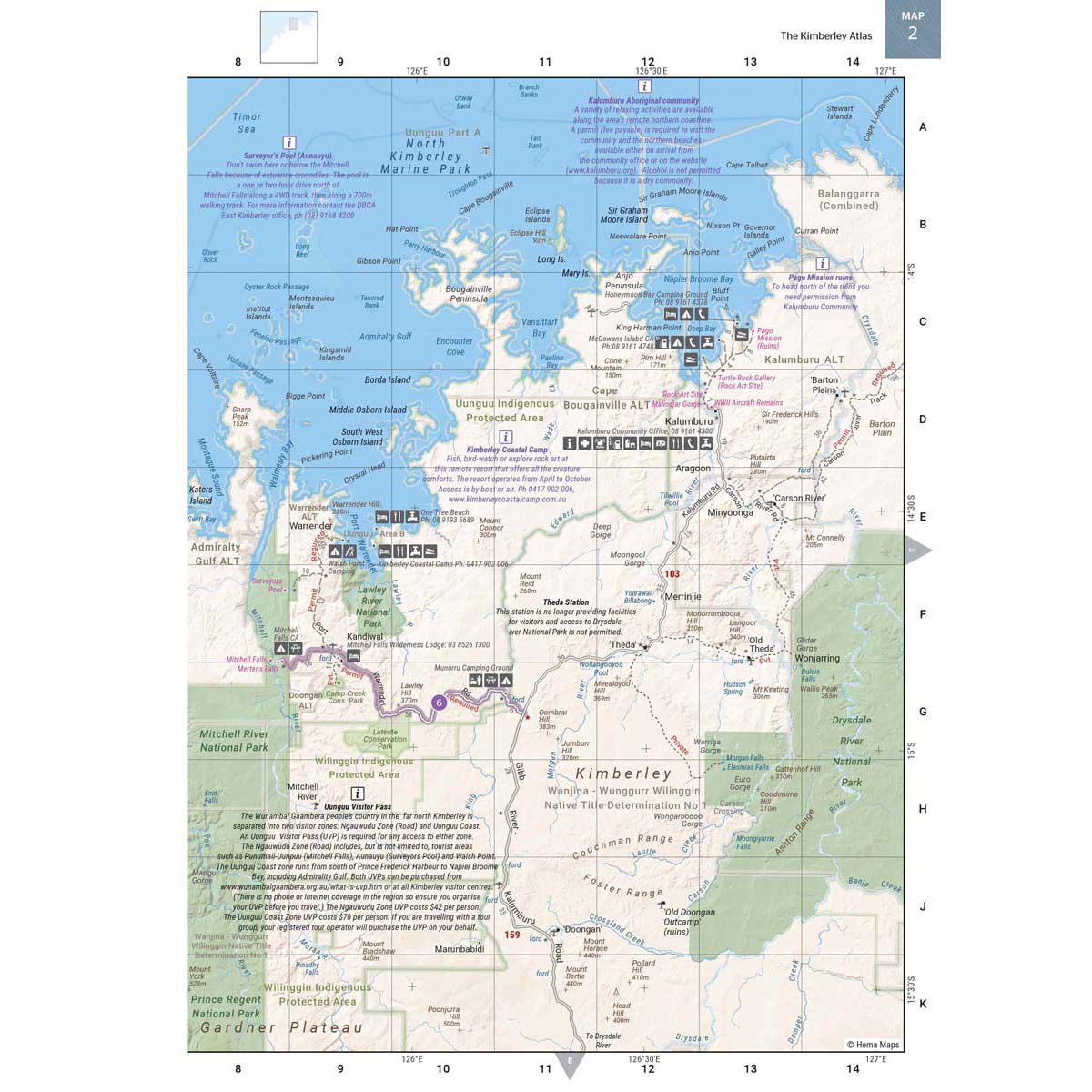 Hema Kimberley Atlas & Guide (6th Edition), , bcf_hi-res