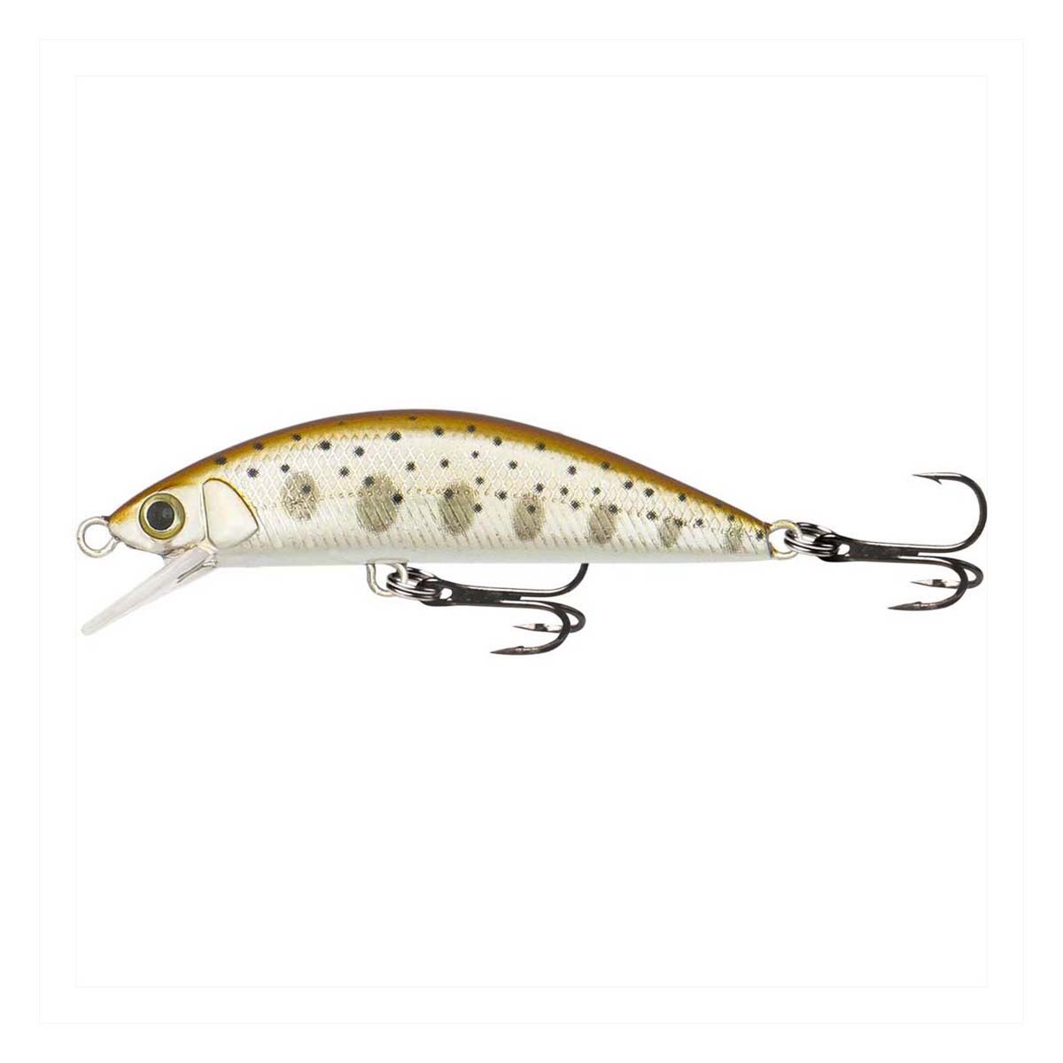 Fishcraft Fiesty Minnow Hard Body Lure 55mm Brown Trout, Brown Trout, bcf_hi-res