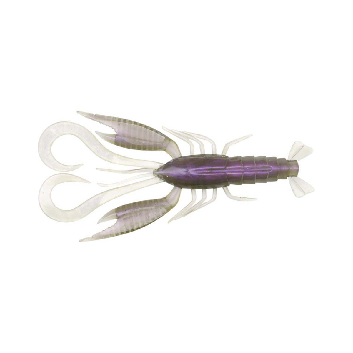 Pro Lure Cray Soft Plastic Lure 80mm Pearl Green UV, Pearl Green UV, bcf_hi-res