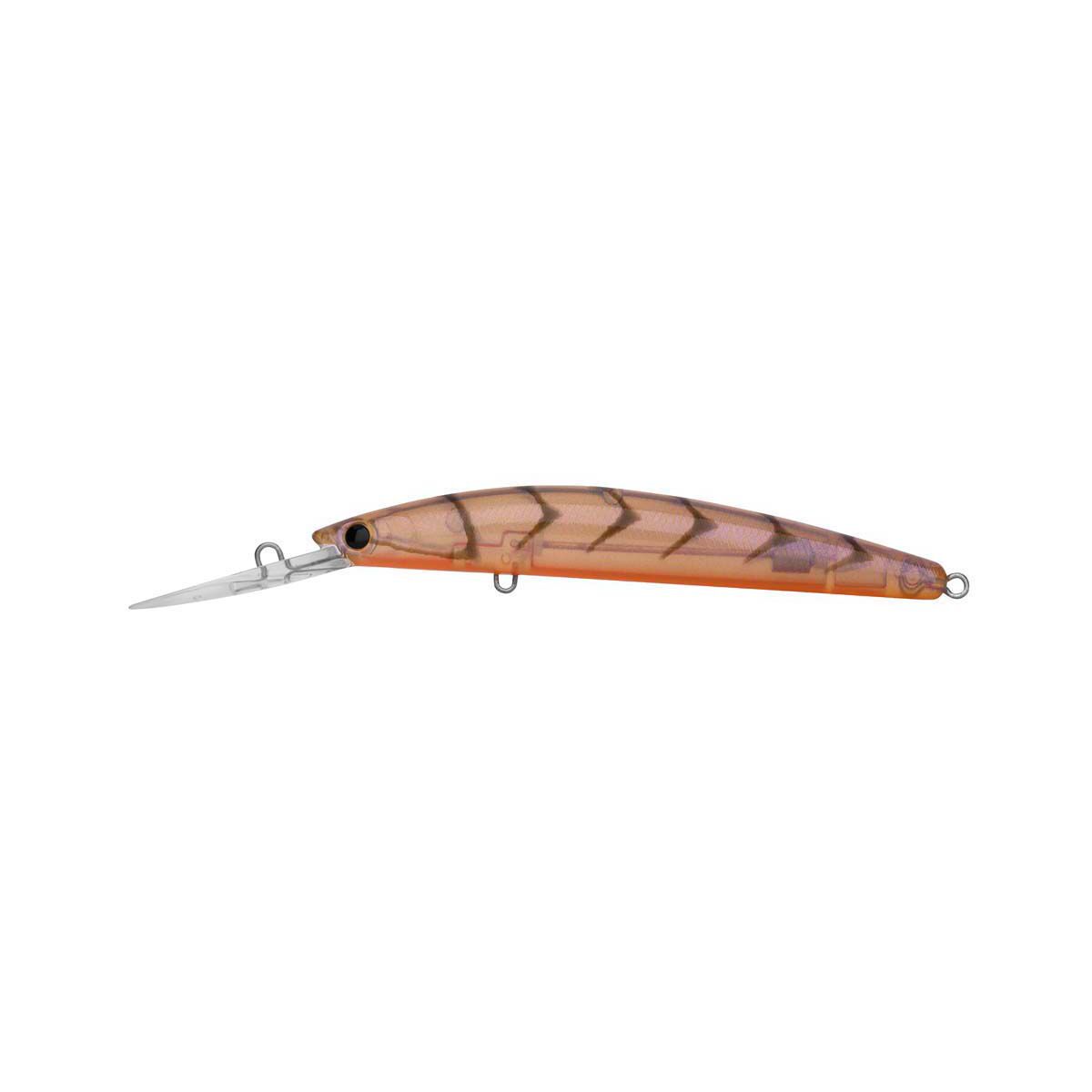 Daiwa Double Clutch IZM 60SP-G Hard Body Lure 60mm Brown Suji UV, Brown Suji UV, bcf_hi-res
