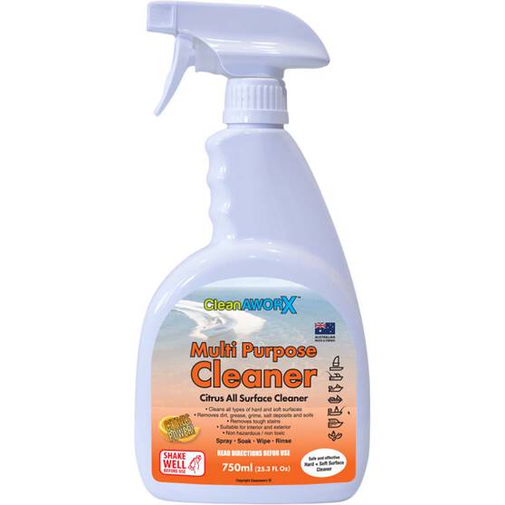 Cleanaworx Multi Purpose Cleaner Spray 750ml, , bcf_hi-res