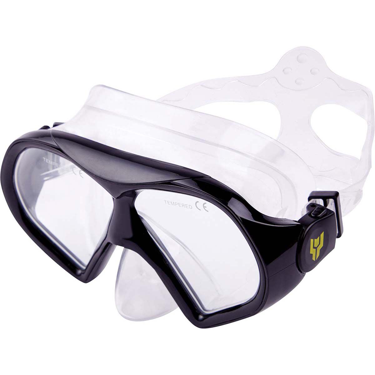 Tahwalhi Adult Mask and Snorkel Combo Yellow, Yellow, bcf_hi-res