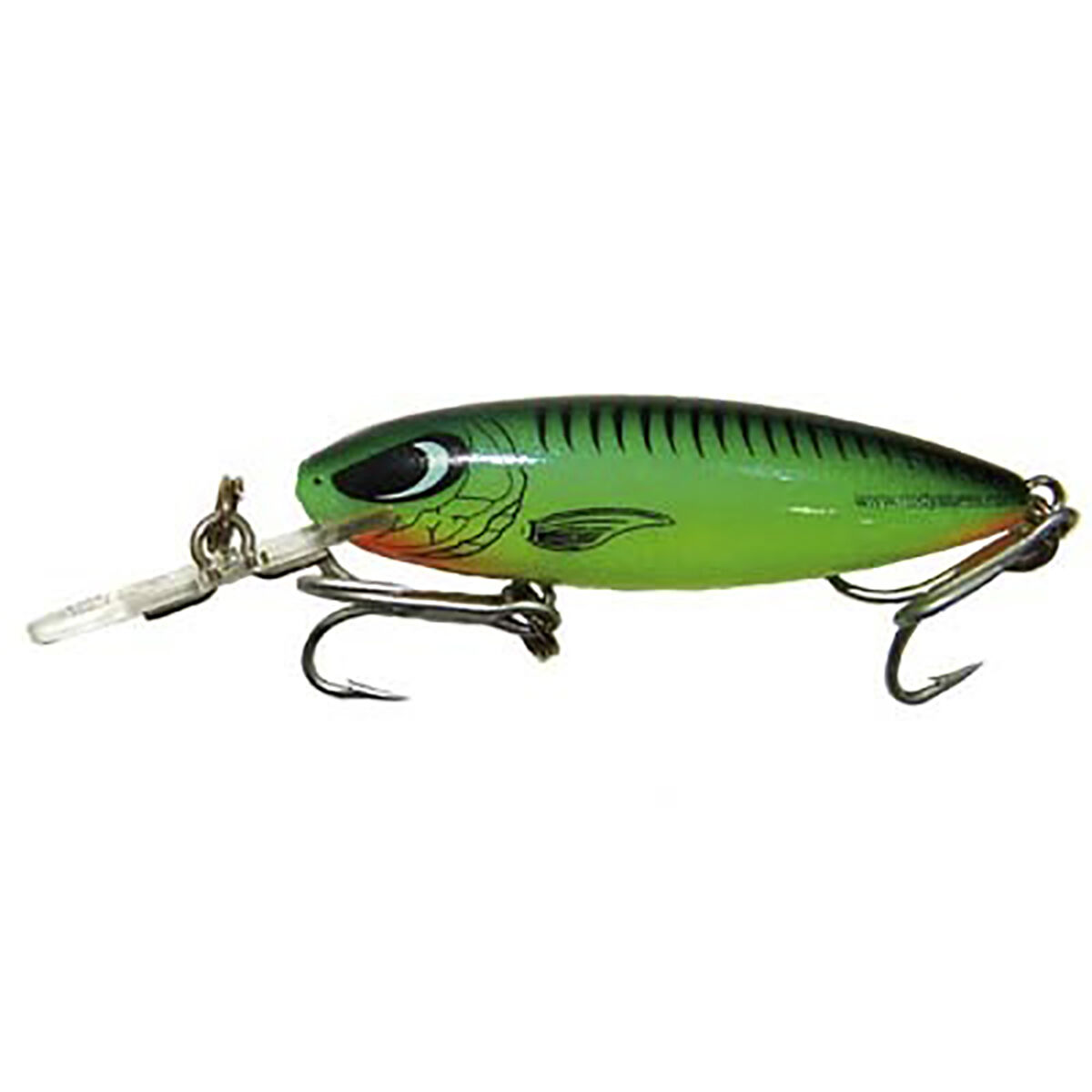 Reidy's Little Lucifer Deep Hard Body Lure 65mm Fluoro Green, Fluoro Green, bcf_hi-res