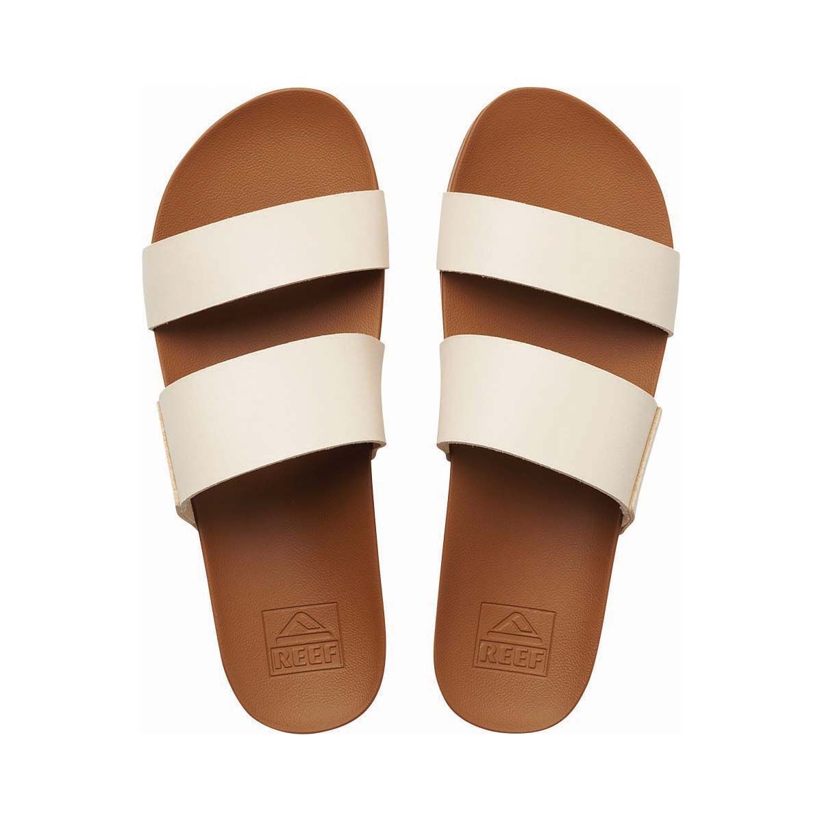 REEF Women's Cushion Vista Thongs, Dark Brown, bcf_hi-res