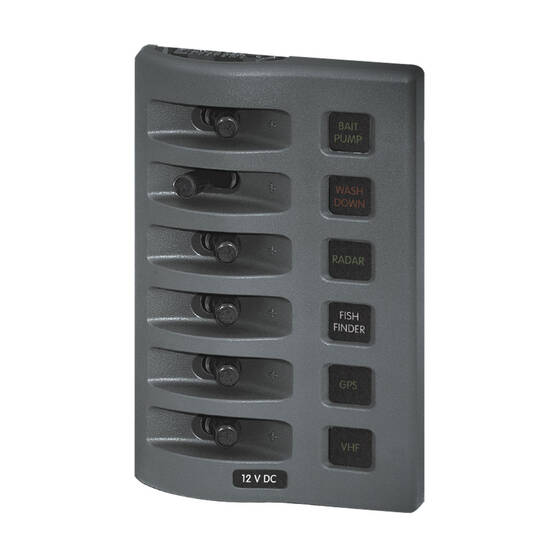 Blue Sea Systems WeatherDeck 4 Switch Panel, , bcf_hi-res
