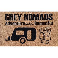 Solemate Grey Nomads Coir Doormat, , bcf_hi-res
