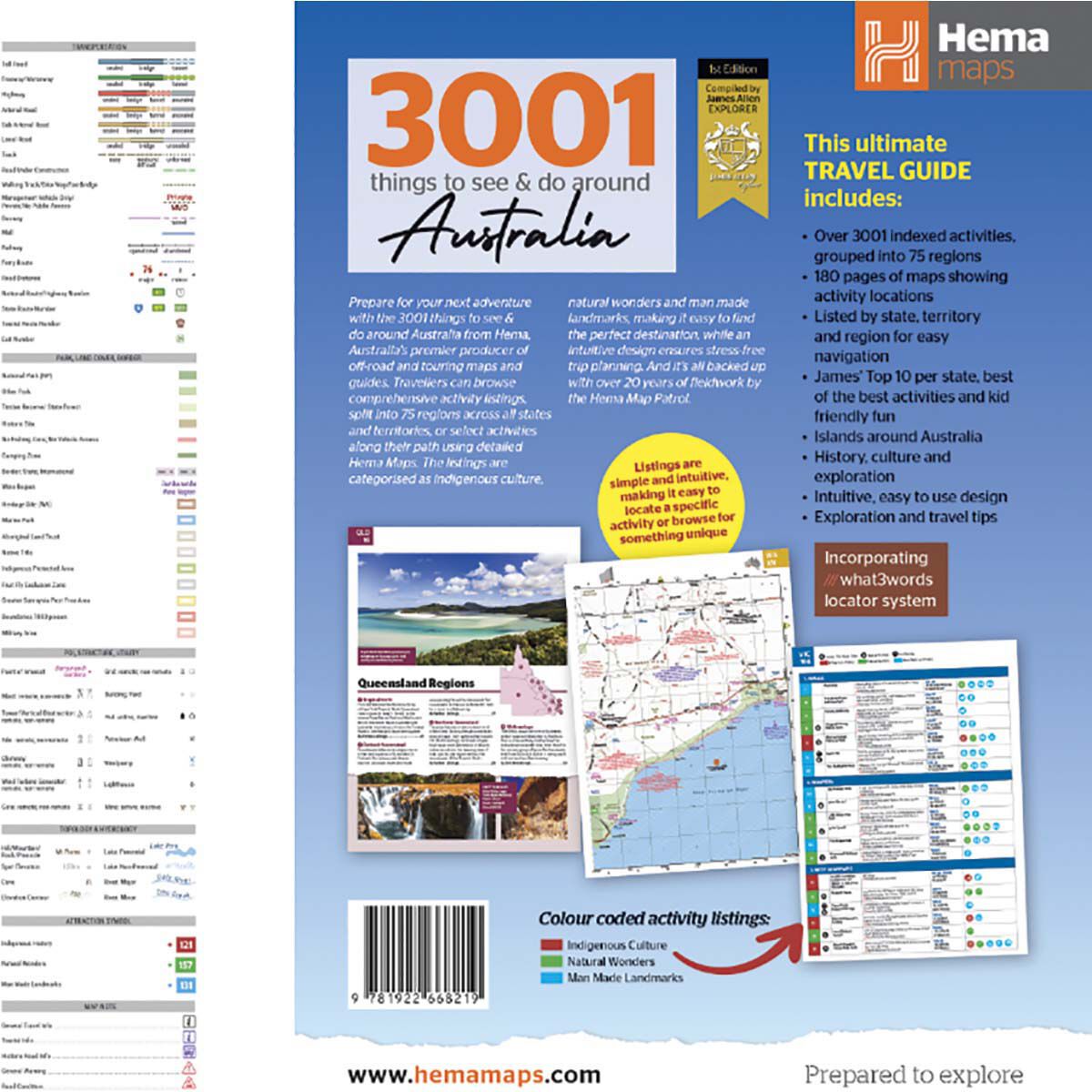 Hema Book 3001 Things Around Aust 1st Ed, , bcf_hi-res