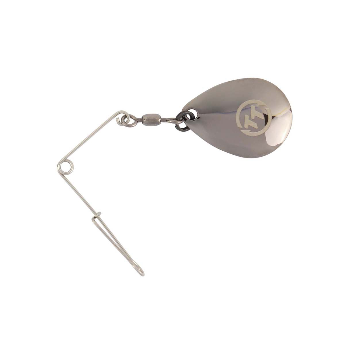 TT Fishing Jig Spinner Size 1 Black Chrome 1, , bcf_hi-res