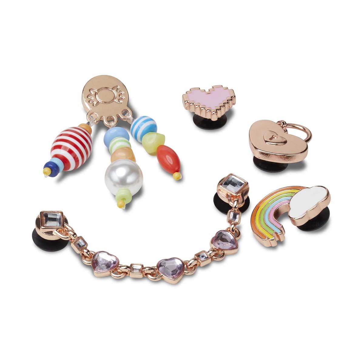 Crocs Jibbitz Shine Like A Diamond 5 Pack, , bcf_hi-res