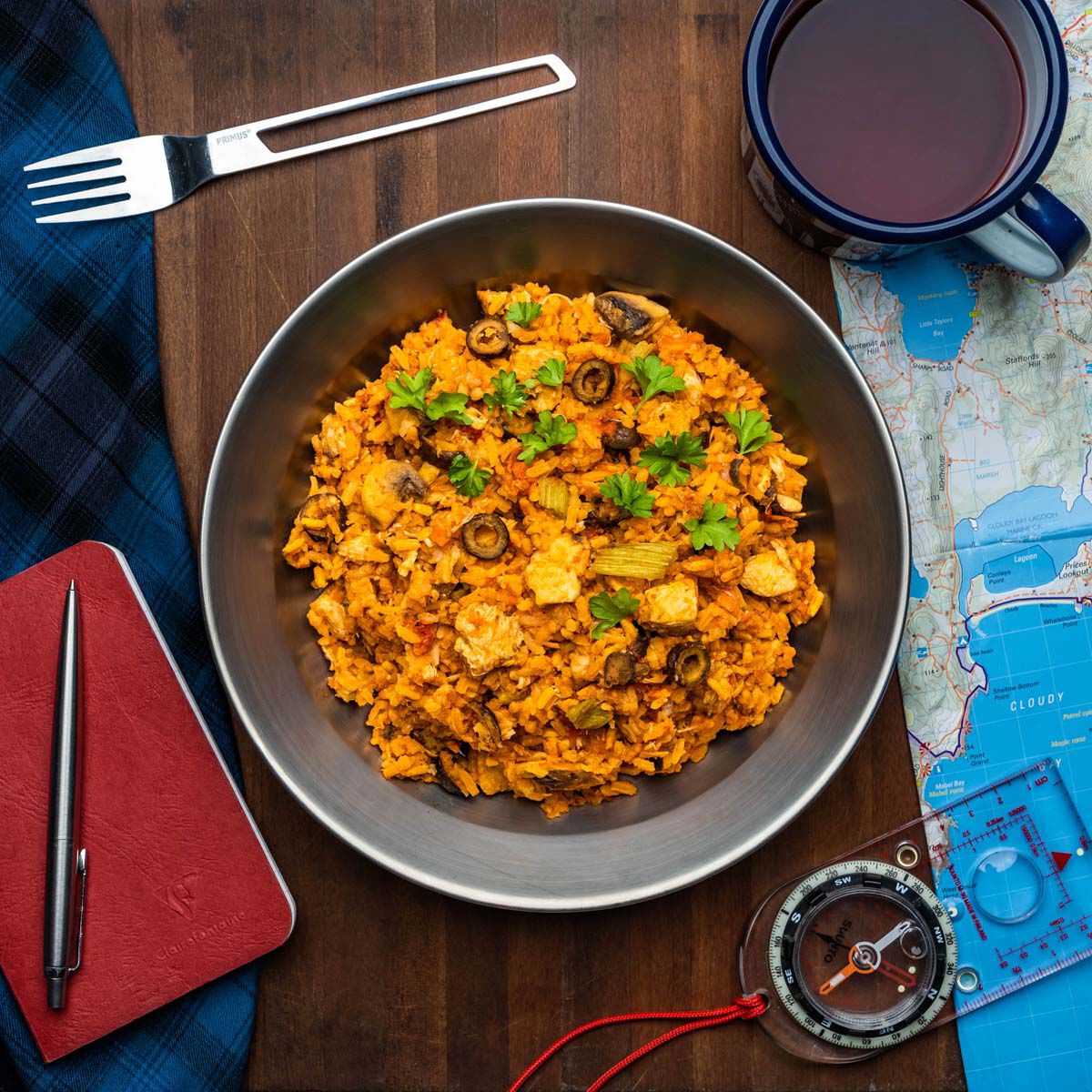 Campers Pantry Freeze Dried Chicken Cacciatore Single Serve, , bcf_hi-res