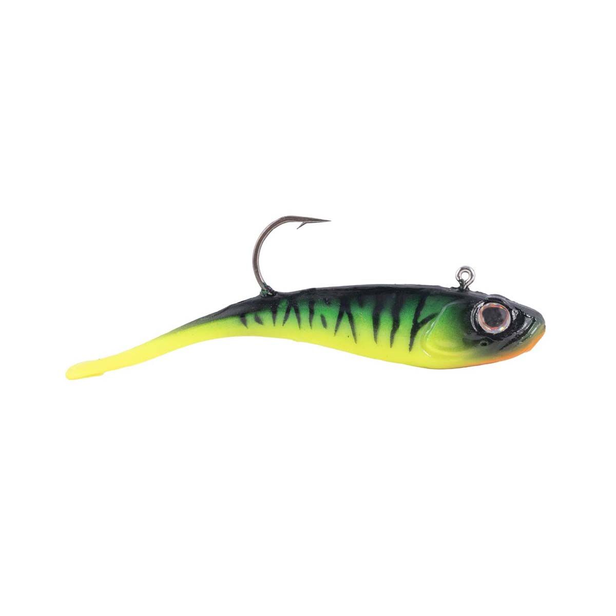 Berkley PowerBait PowerSwitch Soft Plastic Lure 4.5in Fire Tiger, Fire Tiger, bcf_hi-res