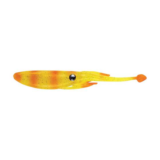 Nomad Live Ops Jerksquid Soft Plastic Lure 9in Chartreuse Tiger, Chartreuse Tiger, bcf_hi-res