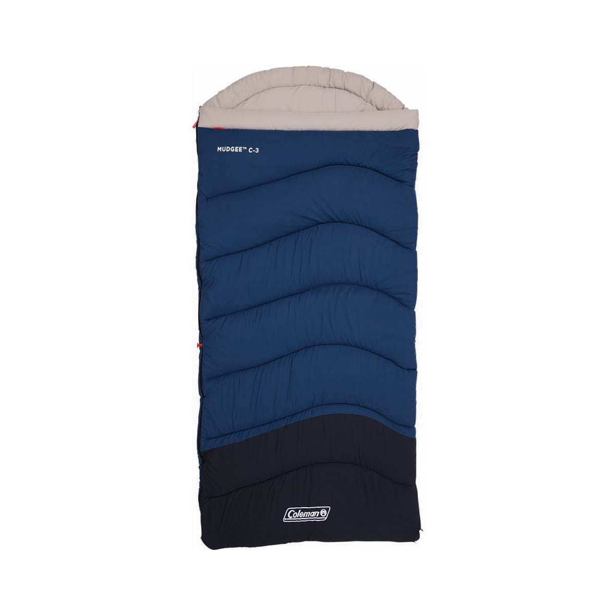 Coleman Mudgee -3C Tall Hooded Sleeping Bag, , bcf_hi-res