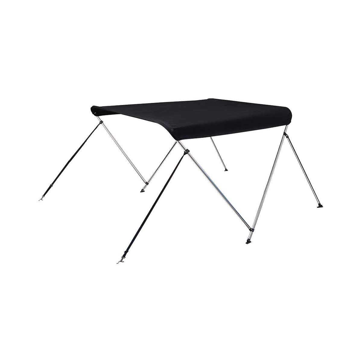 Bowline 2 Bow Black Bimini Kit 1.5-1.7m, , bcf_hi-res