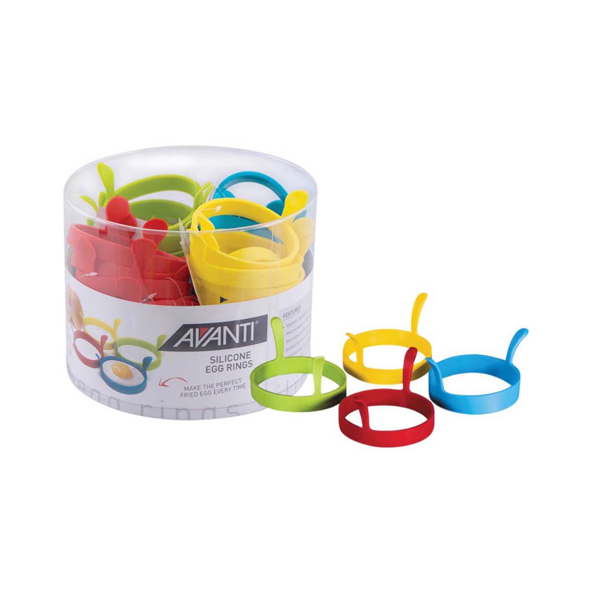 Avanti Silicone Egg Ring with Handle BCF