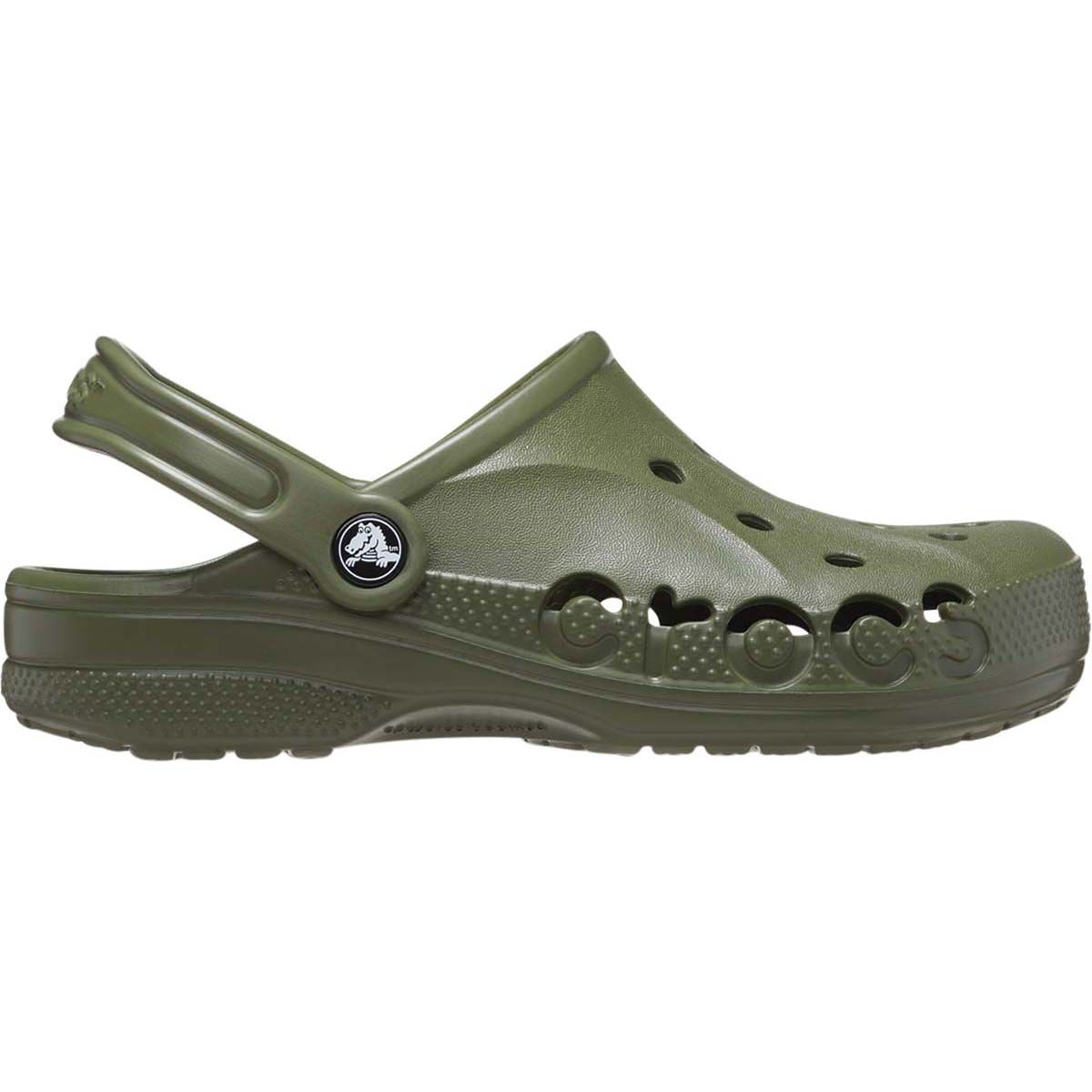Crocs Unisex Baya Clogs Army M5 W7