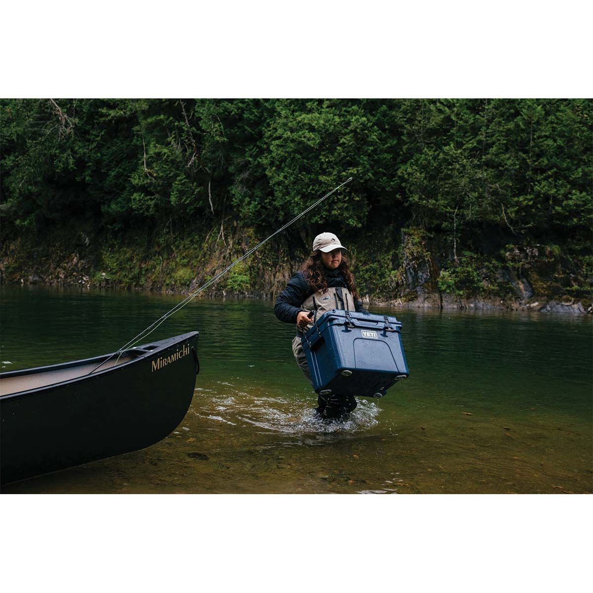 YETI&reg; Tundra&reg; 45 Hard Cooler Navy, Navy, bcf_hi-res